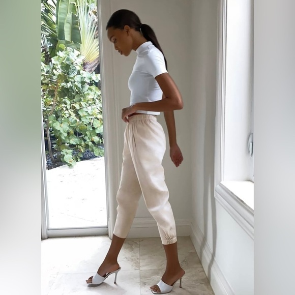 ARITZIA Babaton Linen Blend Dexter Jogger XXS - Picture 4 of 11